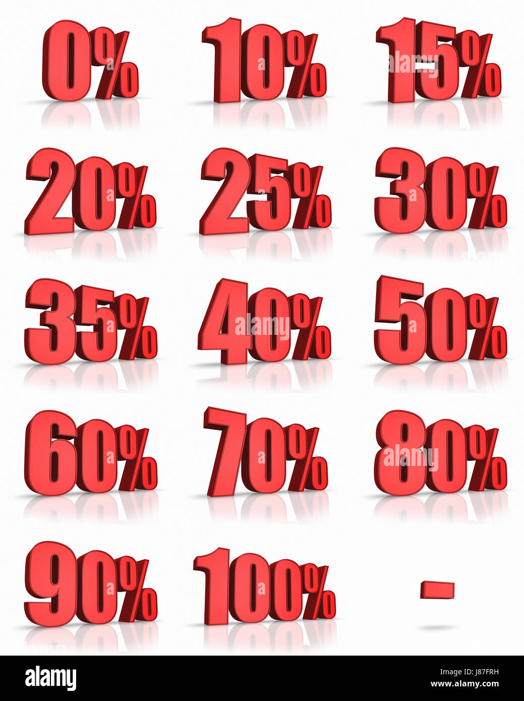 Vendita, meno, percentuale, percentuale, impostare, sconto, numeri, caldo, borsa, Foto Stock