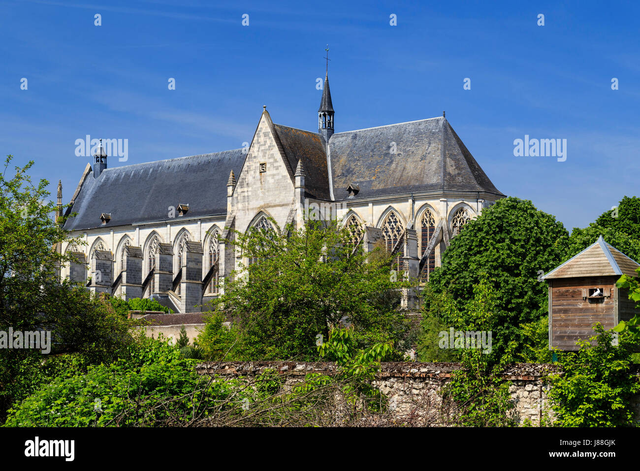 Francia, Loiret, Clery-Saint-Andre, la Basilica di nostra Signora di Clery Foto Stock