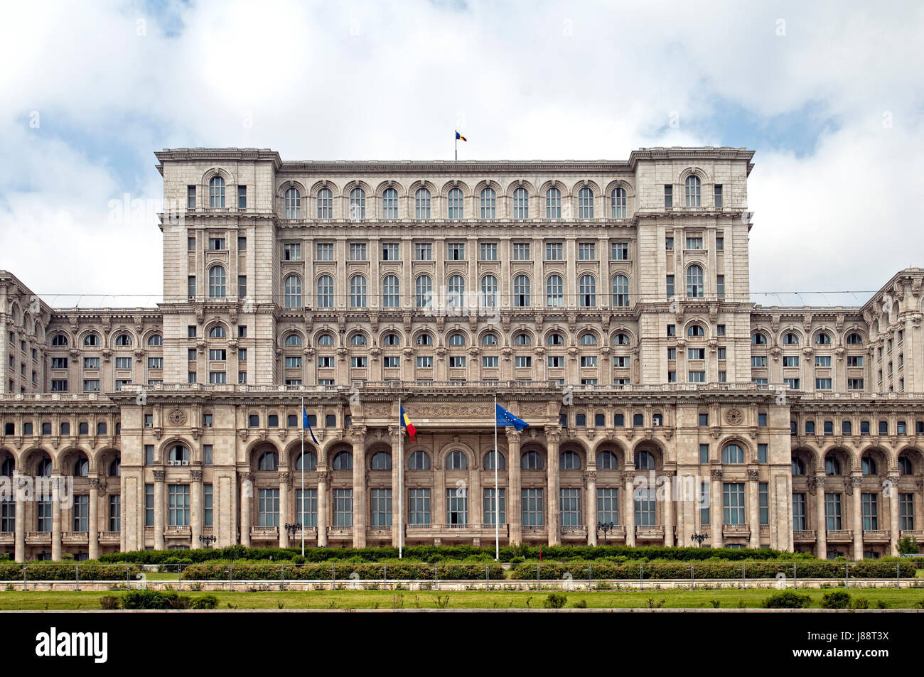 Il Parlamento rumeno Foto Stock