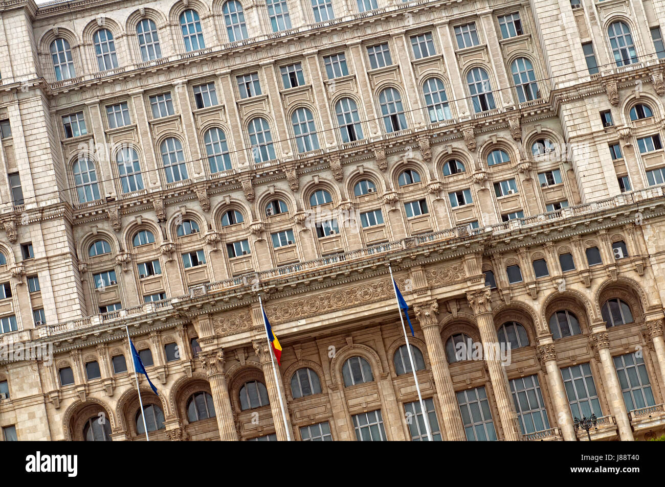 Il Parlamento rumeno Foto Stock
