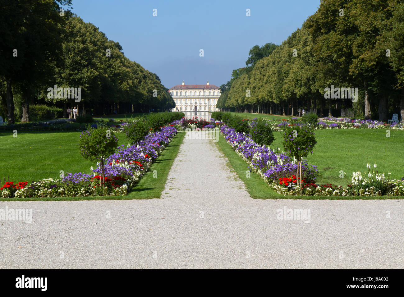 Palazzo Schleissheim vicino a Monaco di Baviera Foto Stock