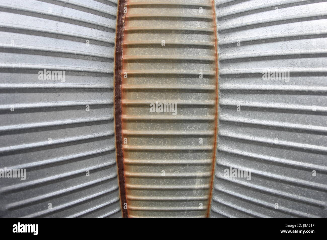 Vecchio schierandosi ondulato, perfetto per uno sfondo Foto Stock