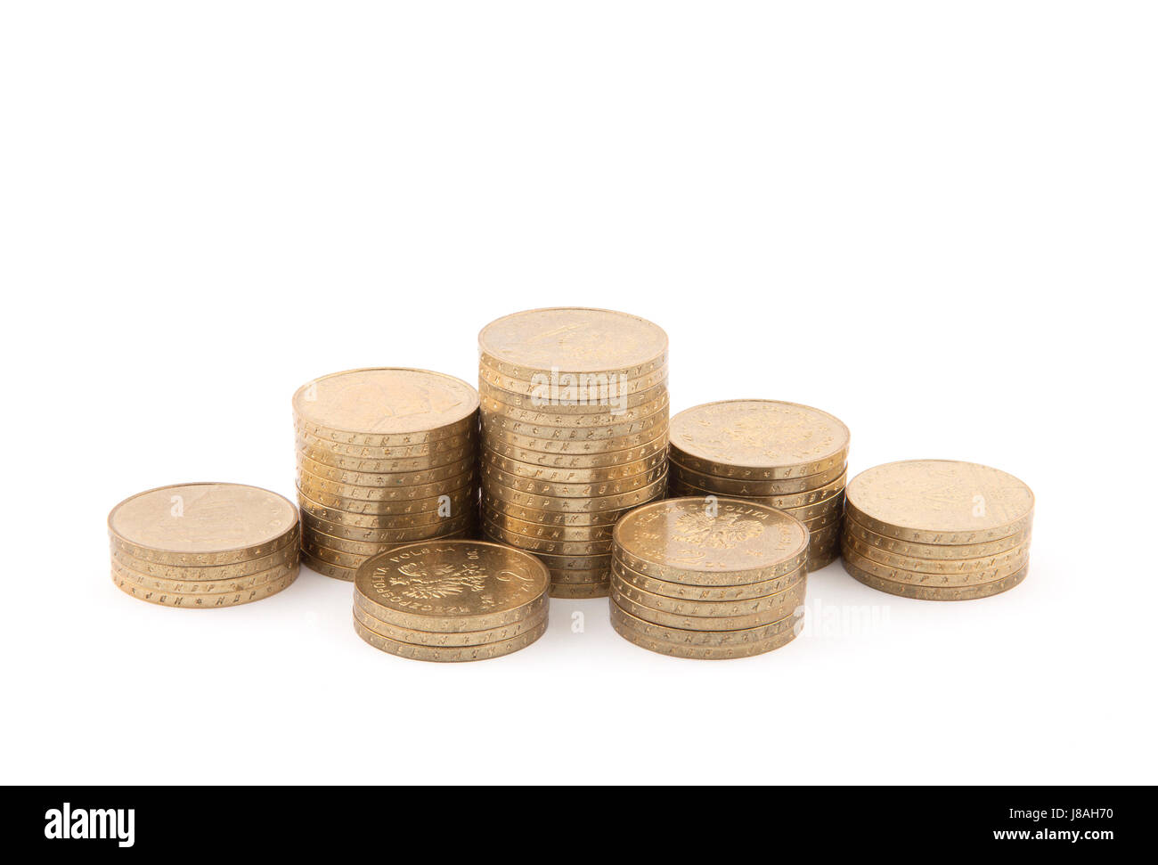 Banca, istituto di credito, pay, isolato, valuta Moneta, borsa, Foto Stock