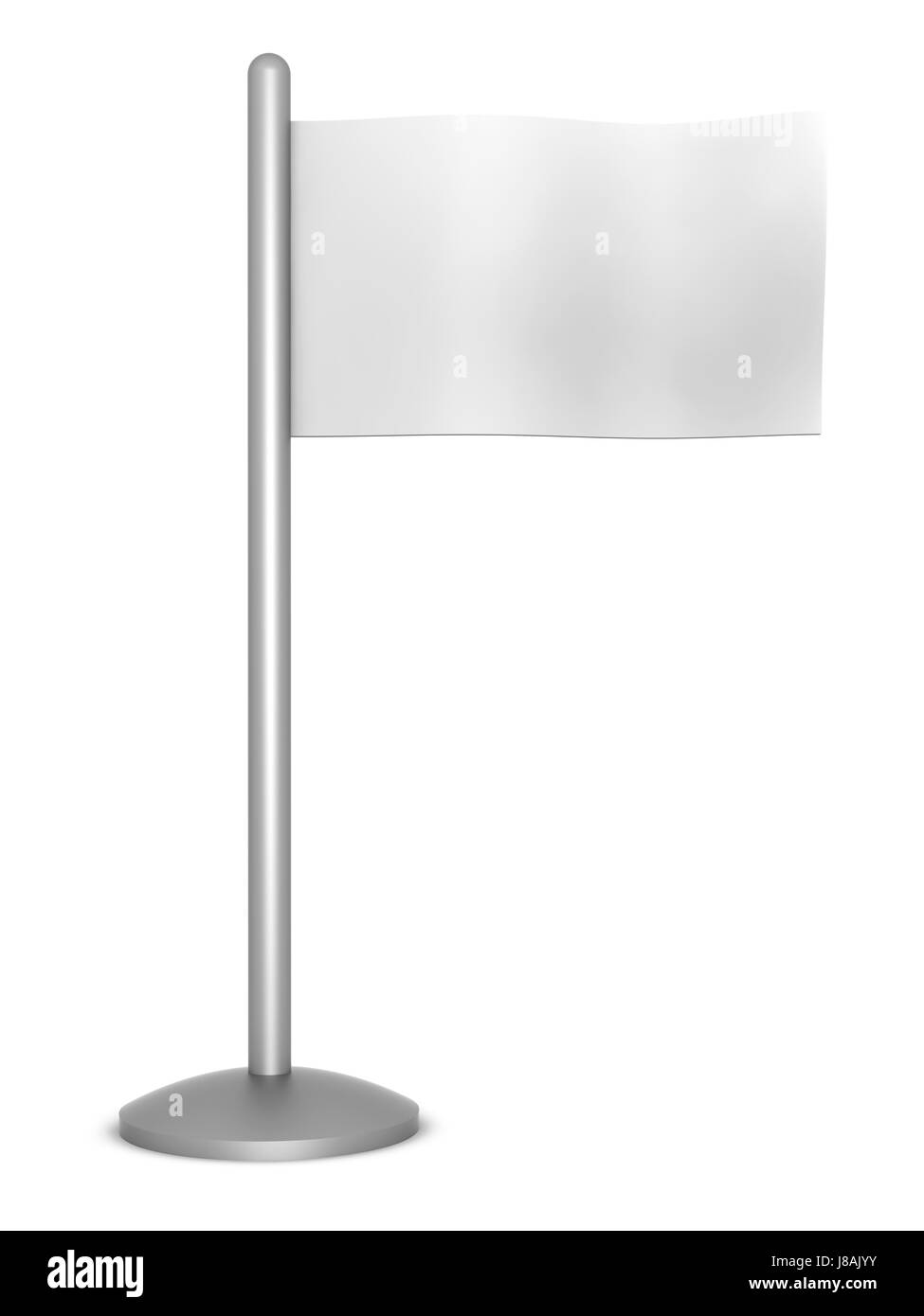 Isolato, grafica, illustrazione, bandiera, polo, tenere premuto, tessile, colonna, banner, Foto Stock