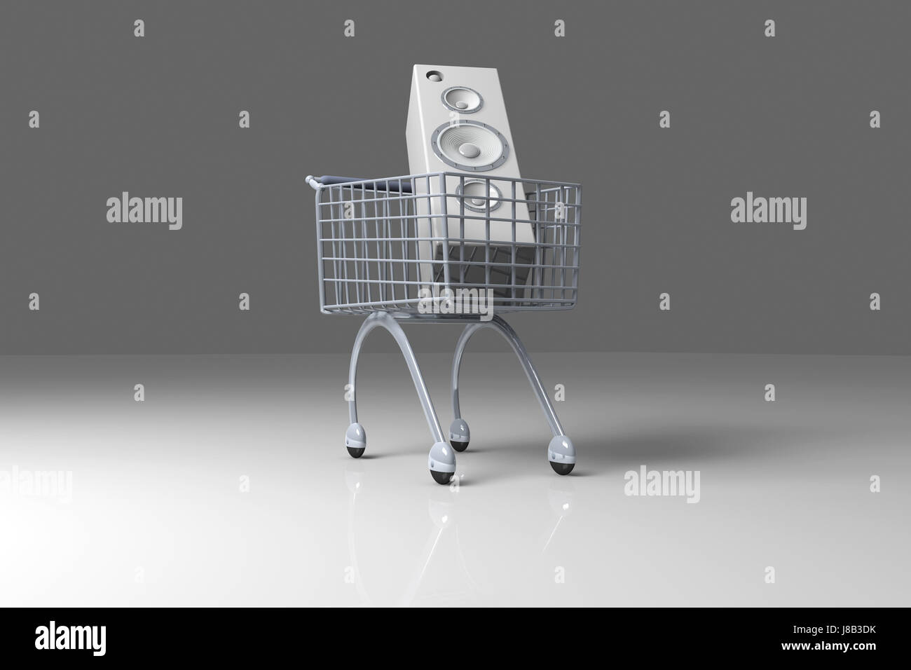 Intrattenimento, musica, sonoro, grafica, illustrazione, shopping, business Foto Stock