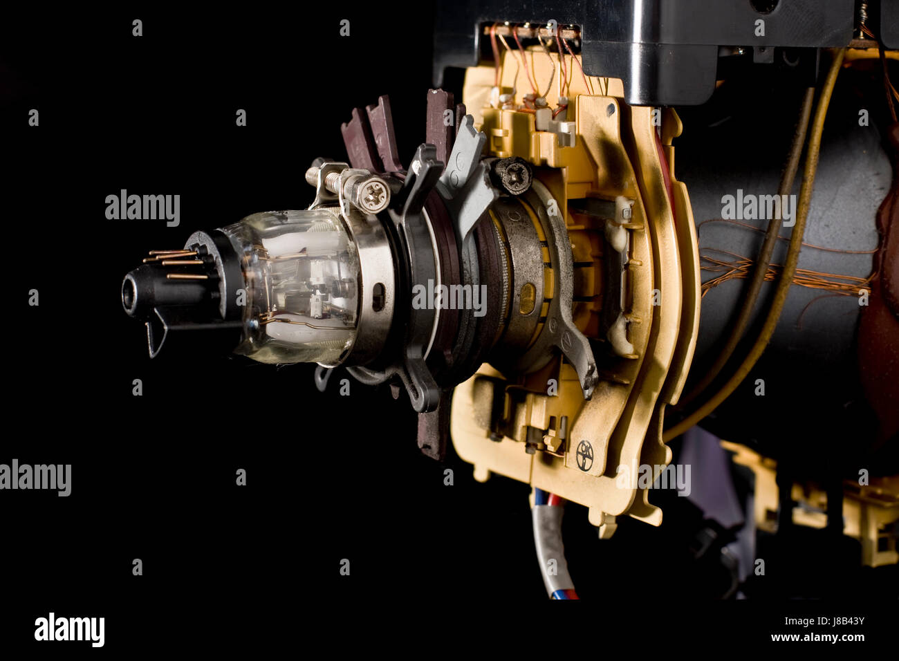 Tubo a raggi catodici Foto Stock