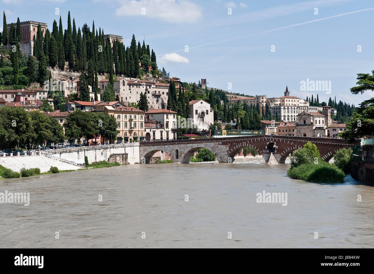 Bridge, Italia, blu, viaggi, storico, grande, grande, enorme, extreme, Foto Stock