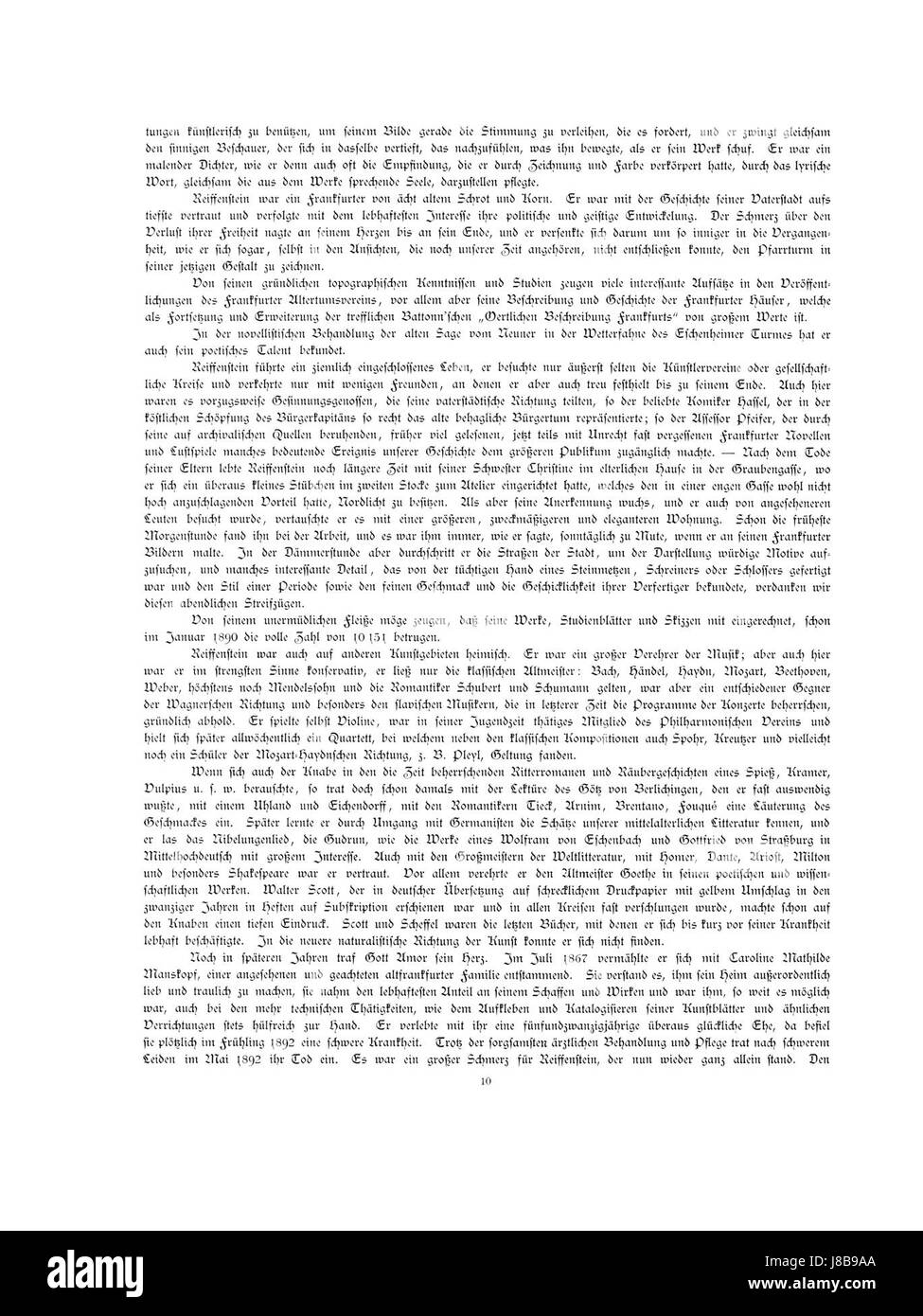 Questo documento, datato 1894, presenta opere di Carl Theodor Reiffenstein di Francoforte sul meno. Riflette la storia e la cultura del periodo, offrendo approfondimenti sull'arte e sul paesaggio sociale dell'epoca. Foto Stock Questo documento, datato 1894, presenta opere di Carl Theodor Reiffenstein di Francoforte sul meno. Riflette la storia e la cultura del periodo, offrendo approfondimenti sull'arte e sul paesaggio sociale dell'epoca. Foto Stock