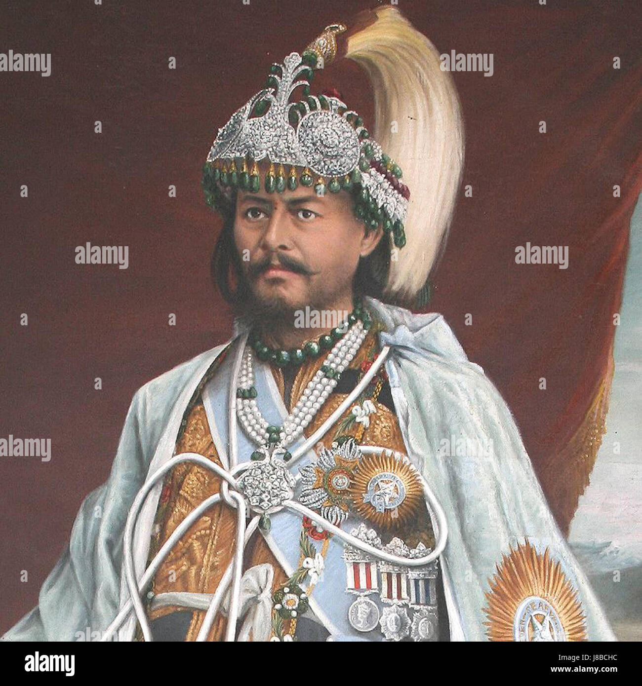 Jang Bahadur Rana Foto Stock