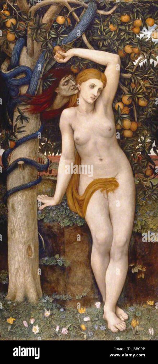 John Roddam Spencer Stanhope Eve tentati, 1877 Foto Stock