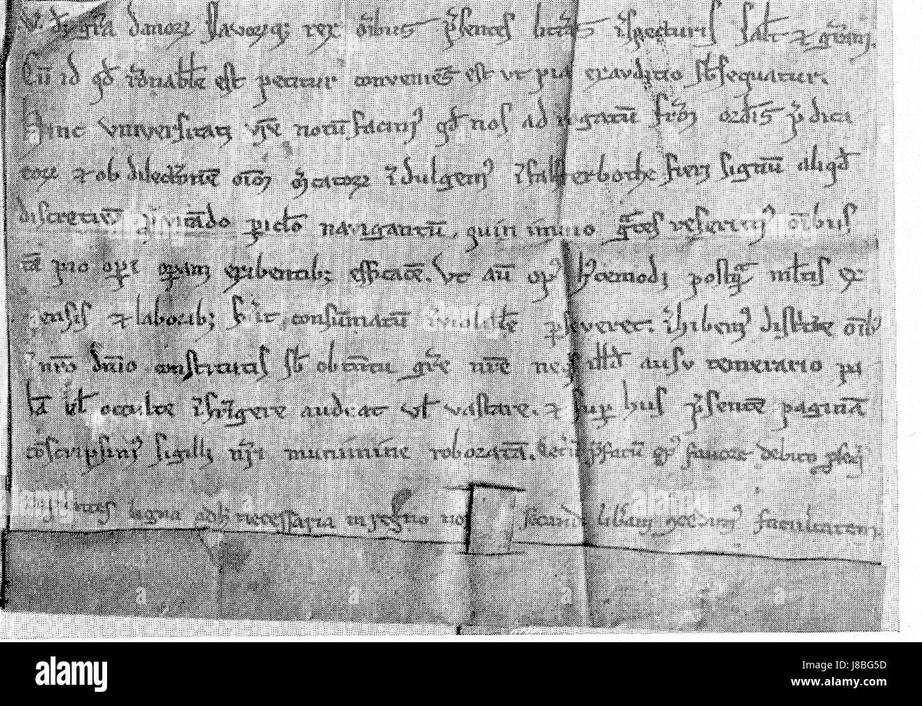 Il Falsterbo Privileg si riferisce a un documento storico o privilegio concesso nel 1220, possibilmente legato al governo svedese o ai diritti regionali. Mette in evidenza le leggi medievali o i decreti reali dell'epoca. Foto Stock