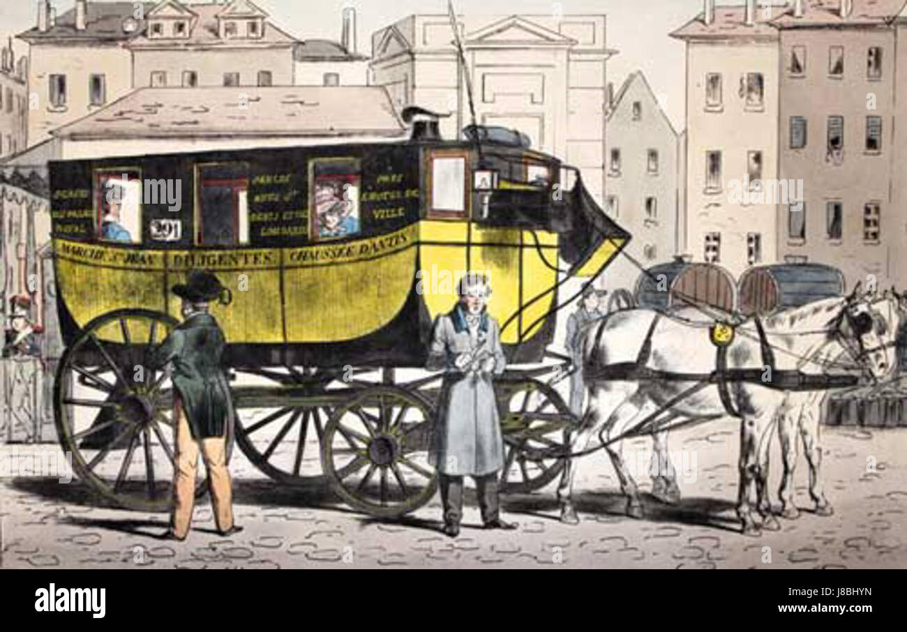 Il *Gihaut Kutsche* è un design storico delle carrozze, notevole per la sua artigianalità e funzionalità. Rappresenta l'evoluzione del trasporto durante il suo tempo, caratterizzato da un design elegante e praticità per i viaggi. Foto Stock