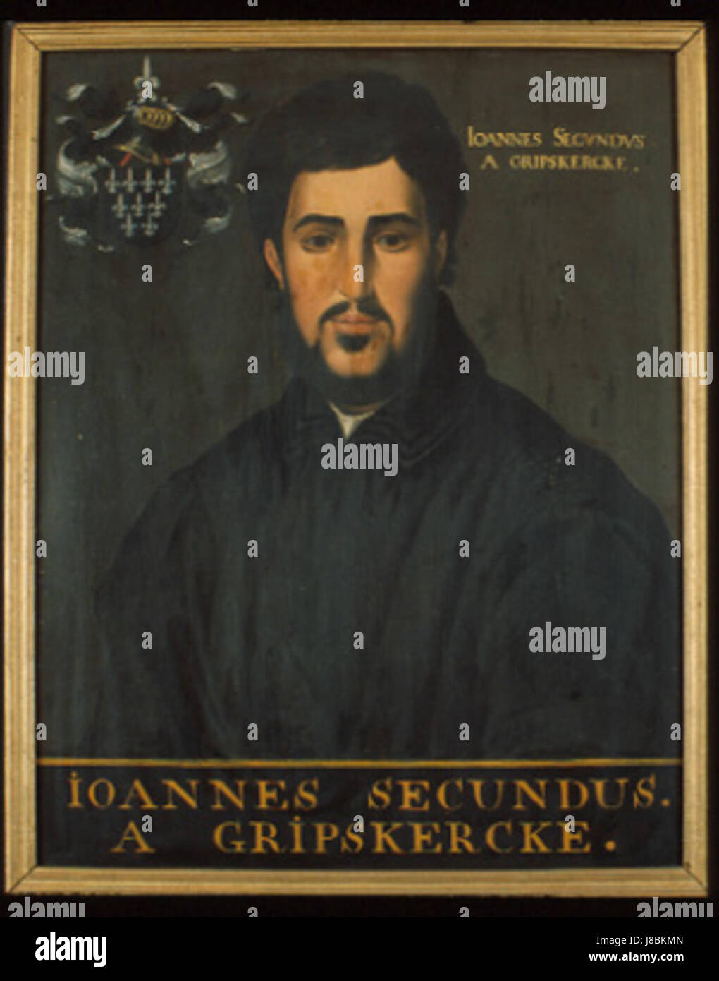 Janus Secundus è probabilmente un riferimento a una figura o entità da testi storici o letterari. Il nome può anche essere collegato a riferimenti classici o figure della mitologia romana, come Giano, il dio delle transizioni e degli inizi. Foto Stock