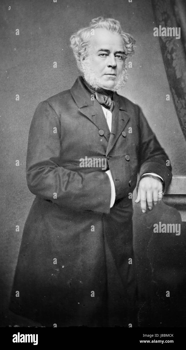 James Watson Webb e Brady Handy si riferiscono a individui che possono aver svolto un ruolo significativo in contesti storici o commerciali, forse contribuendo alle industrie americane o storiche. Foto Stock