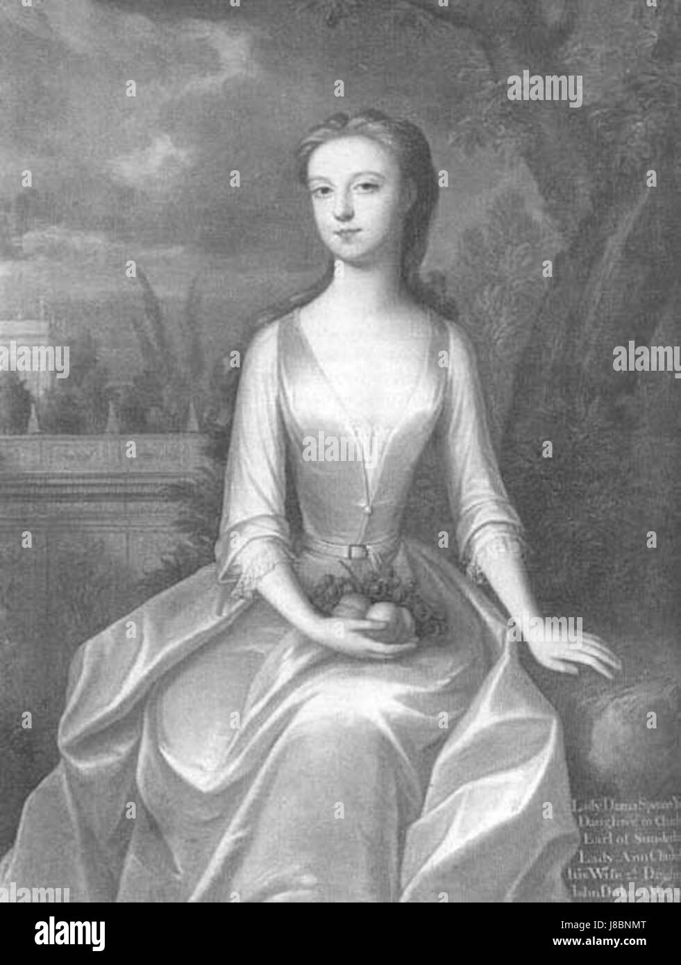 Lady Diana Spencer da Charles Jervas Foto Stock