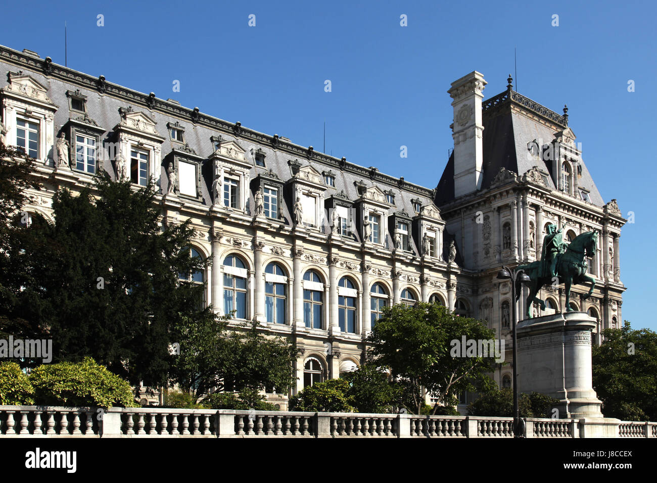 Htel de ville a Parigi Foto Stock