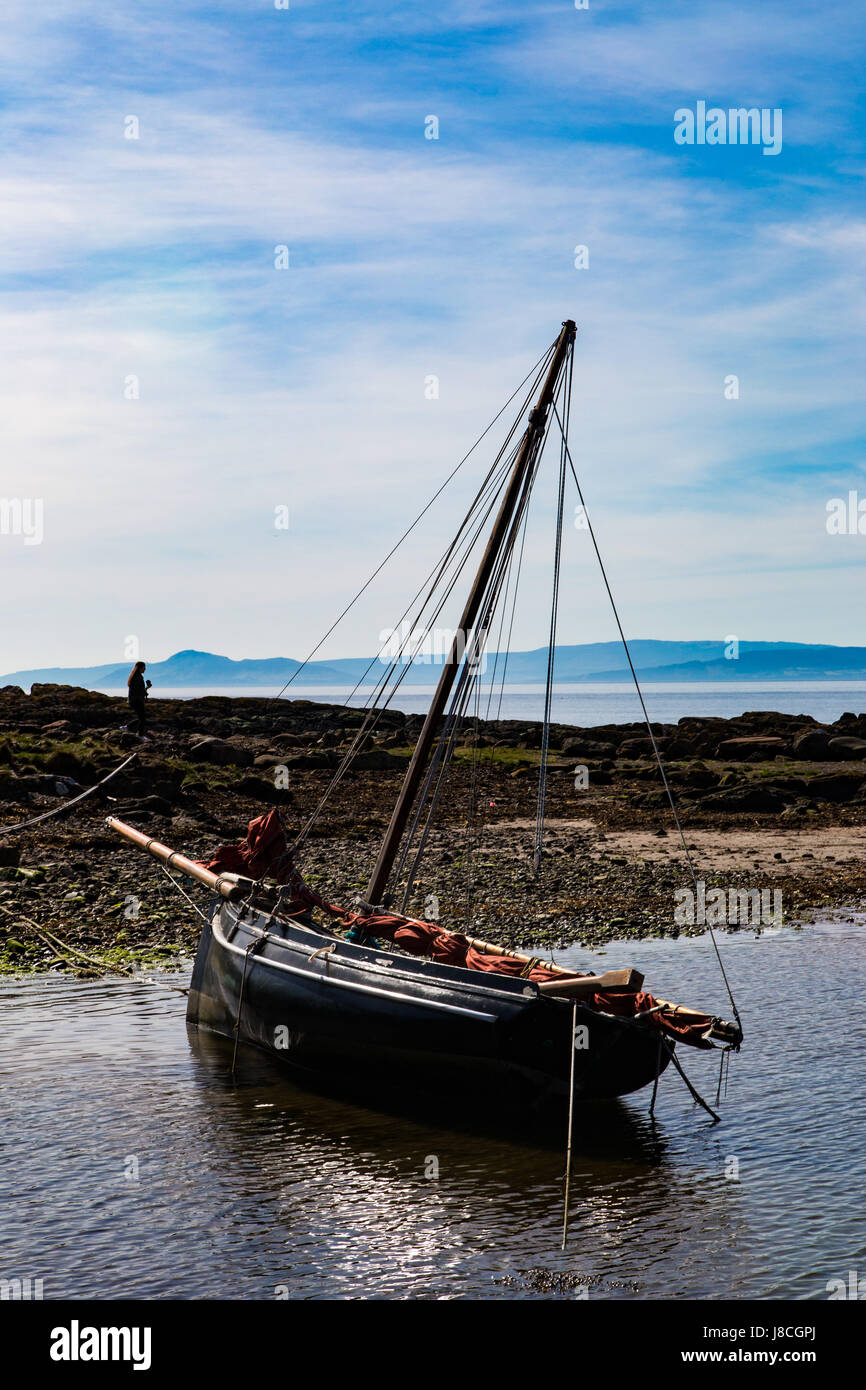 Portencross Foto Stock