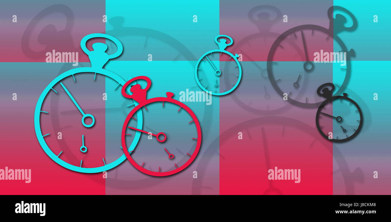 Arte, opera d'arte, grafica colorata, colorate e meravigliose e molteplici, riccamente Foto Stock