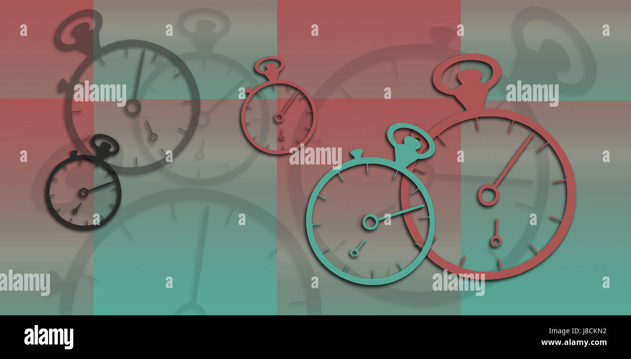 Arte, opera d'arte, grafica colorata, colorate e meravigliose e molteplici, riccamente Foto Stock