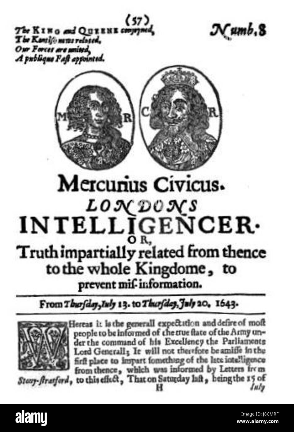 Mercurius Civicus 8 Foto Stock