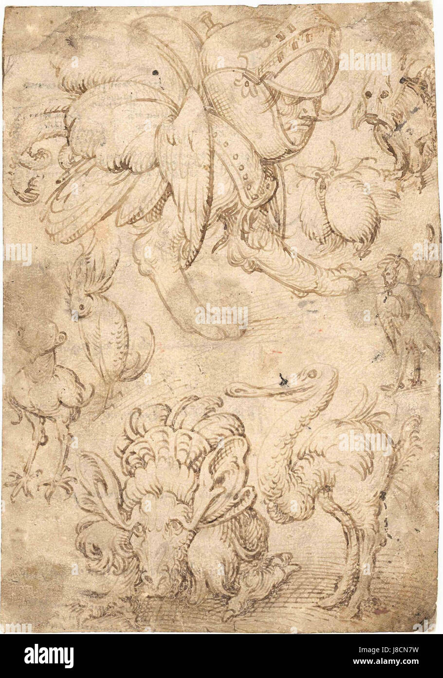 Maestro della morte di Assalonne si riferisce ad un anonimo artista medievale noto per una rappresentazione specifica della storia biblica della morte di Absalomâ. L'opera rappresenta le tradizioni religiose e artistiche del periodo. Foto Stock