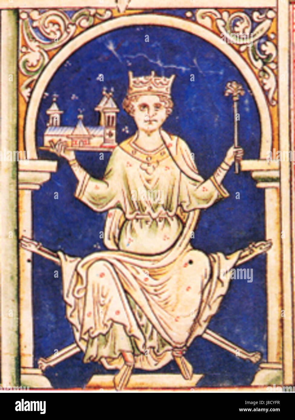 Henrytreti, una figura storica dell'antico Egitto. Foto Stock