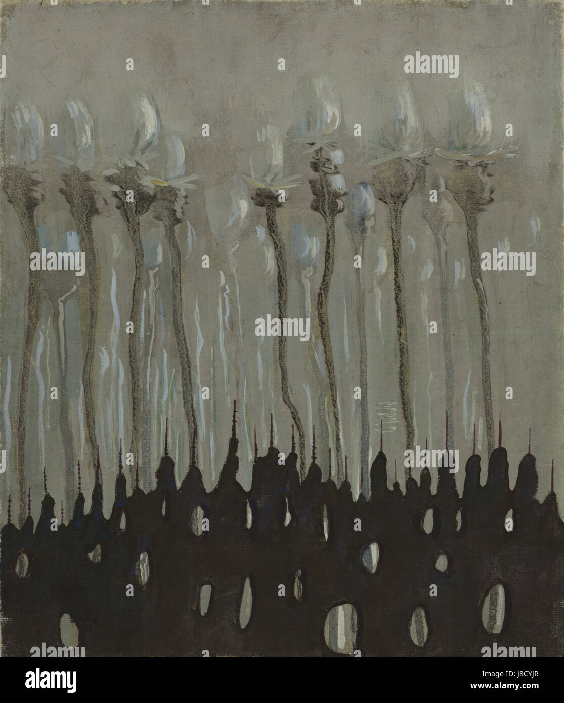 Mikalojus Konstantinas Ciurlionis fiori 1906 7 Foto Stock