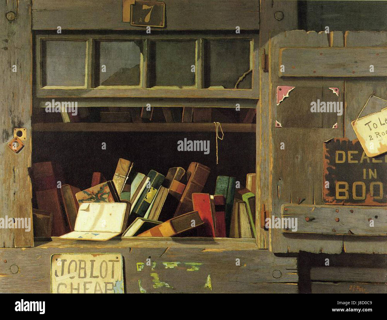 John Frederick Peto, molto lavoro a buon mercato Foto Stock