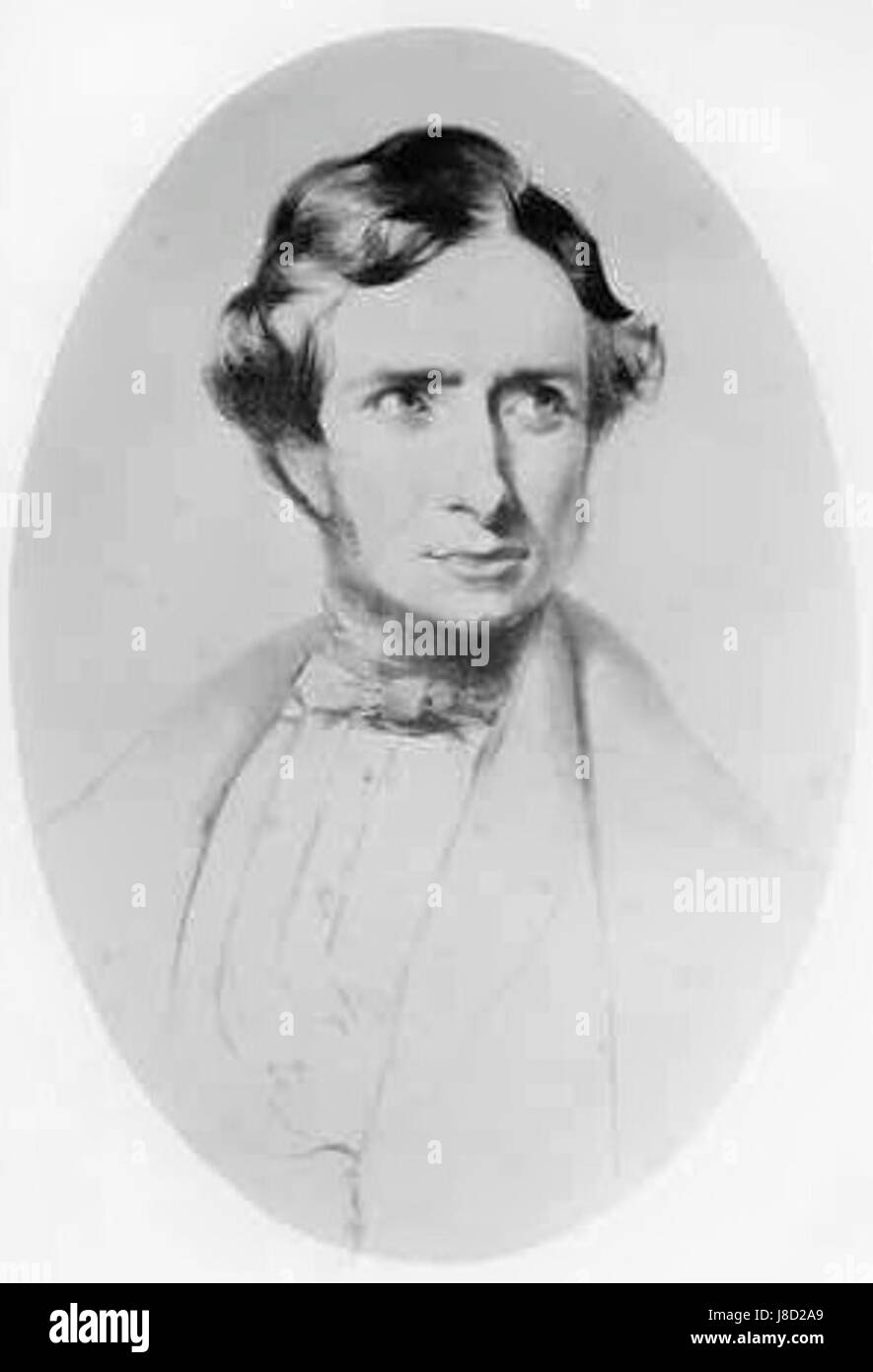 John Morphett fu una figura notevole nei primi insediamenti australiani, in particolare nell'Australia meridionale. Contribuì alla fondazione della colonia e giocò un ruolo nel suo sviluppo durante il XIX secolo. Foto Stock