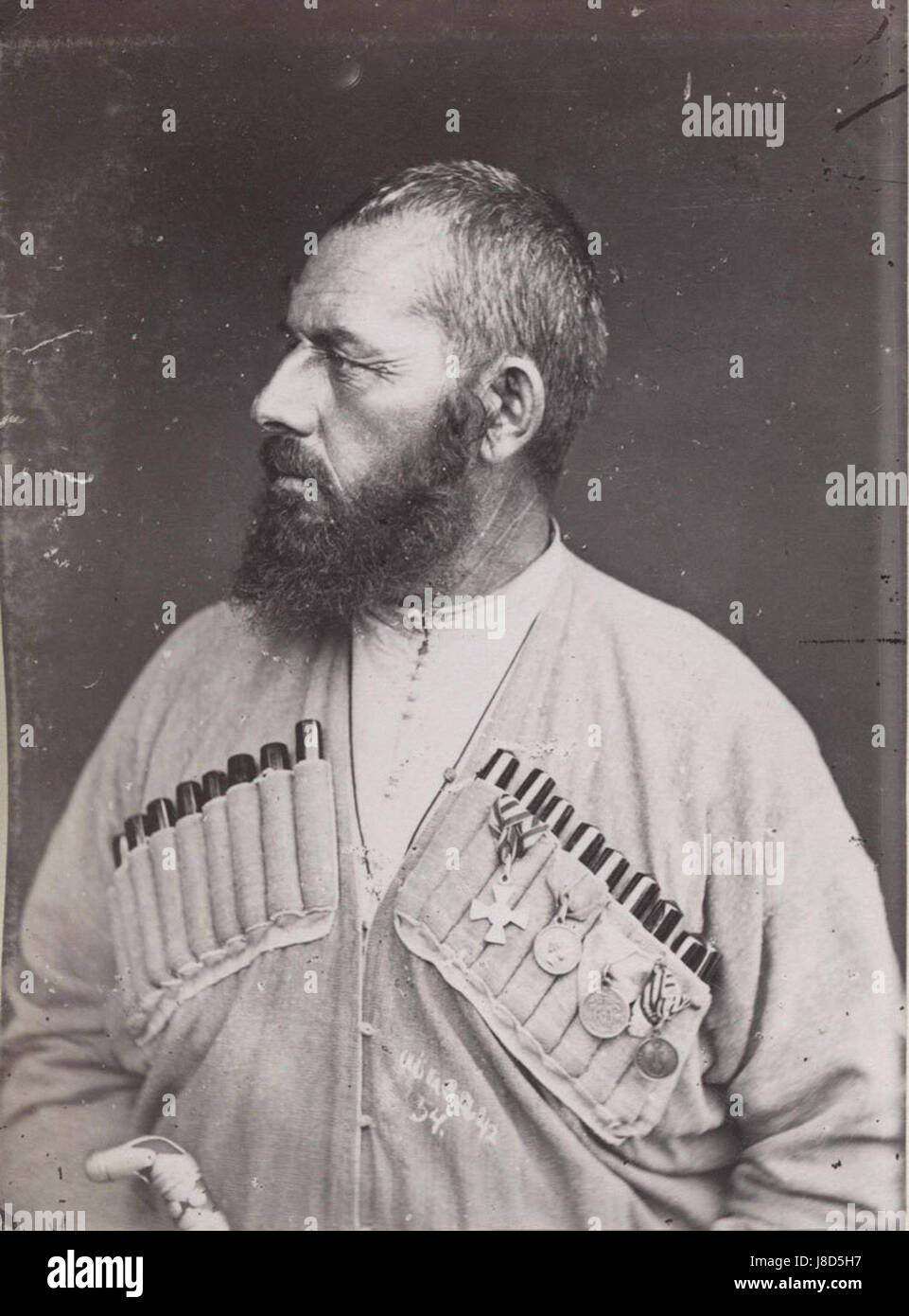 Georgian. 1880 1890. Alexandre Roinashvili. Tbilisi storia raccolta museale Foto Stock