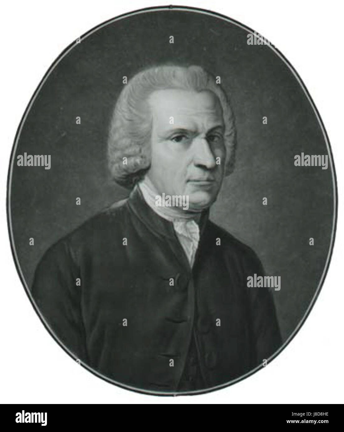 Guillaume Raynal è stato uno storico e scrittore francese del XVIII secolo, noto per il suo lavoro sulla storia e la filosofia, in particolare i suoi scritti sul colonialismo e la storia del mondo. È riconosciuto per le sue critiche alle pratiche coloniali europee nelle sue opere. Foto Stock