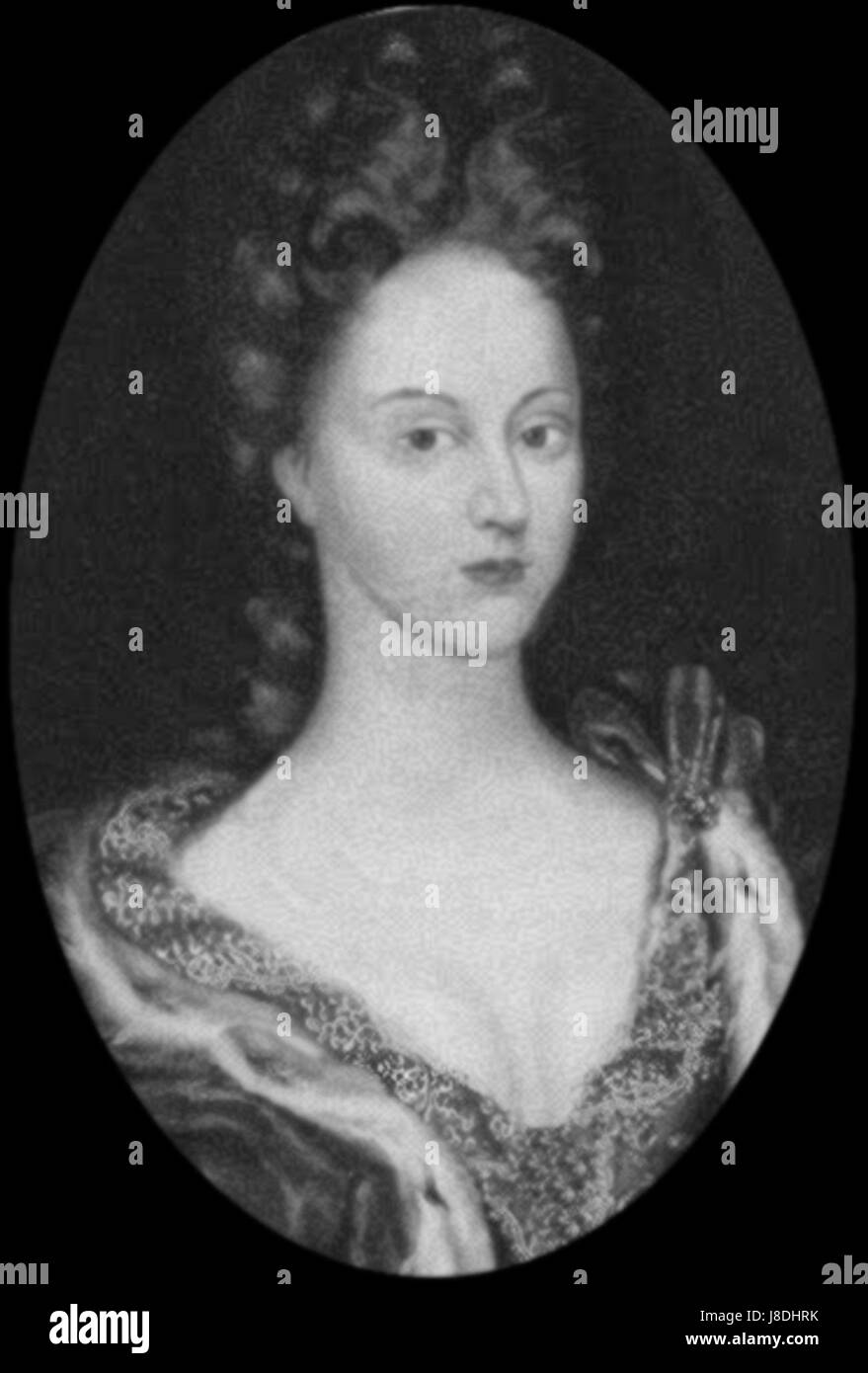 Dorotea Carlotta di Brandeburgo-Ansbach era una principessa tedesca, nata nel XVII secolo, nota per il suo ruolo nella dinastia Brandeburgo-Ansbach. Questo titolo può riferirsi alla sua vita e ai suoi contributi alla storia europea. Foto Stock