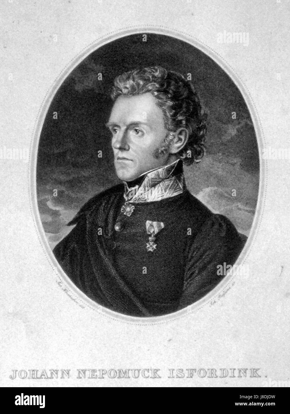 Johann Nepomuk Isfordink Foto Stock