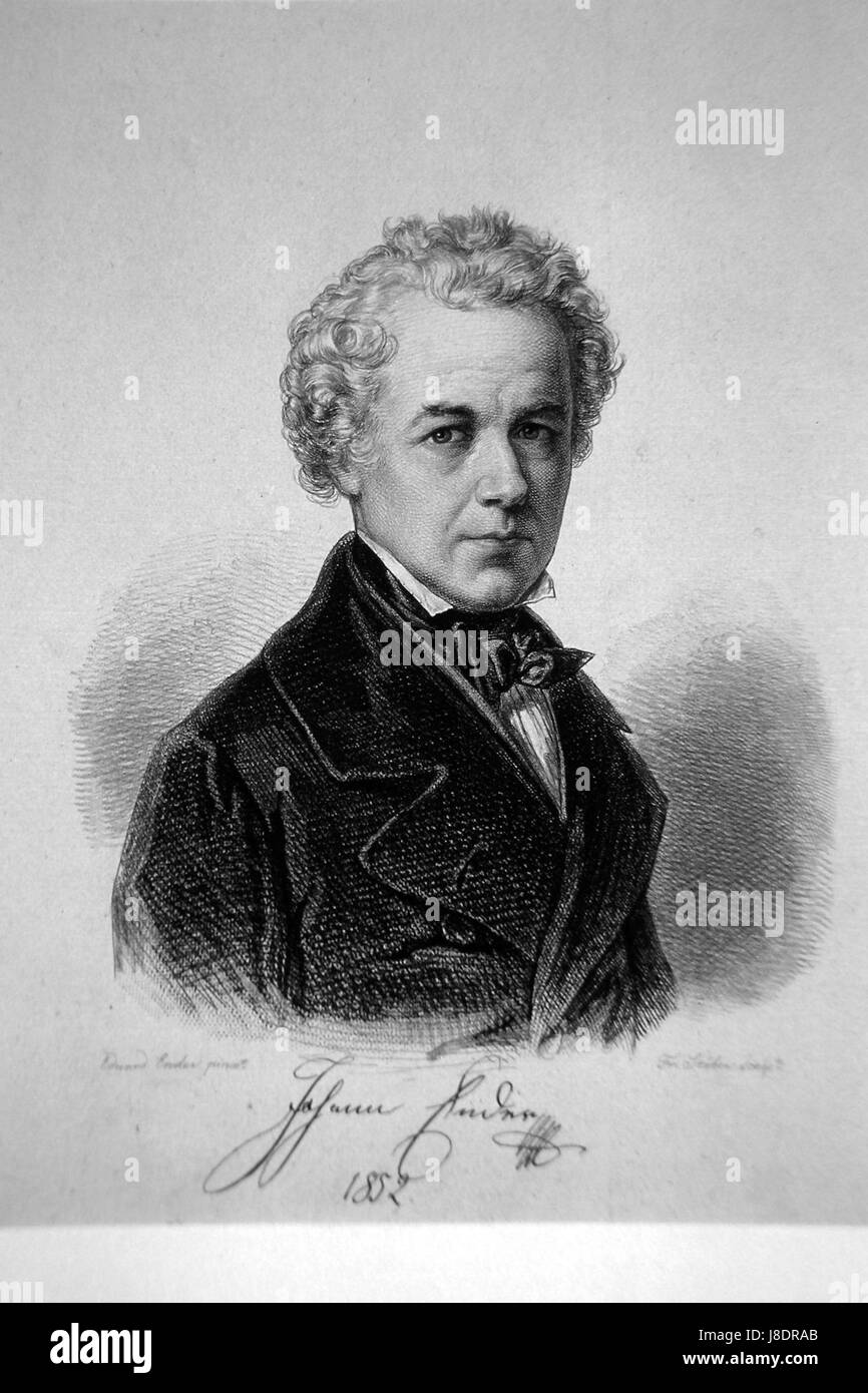 Johann Nepomuk mittente Foto Stock