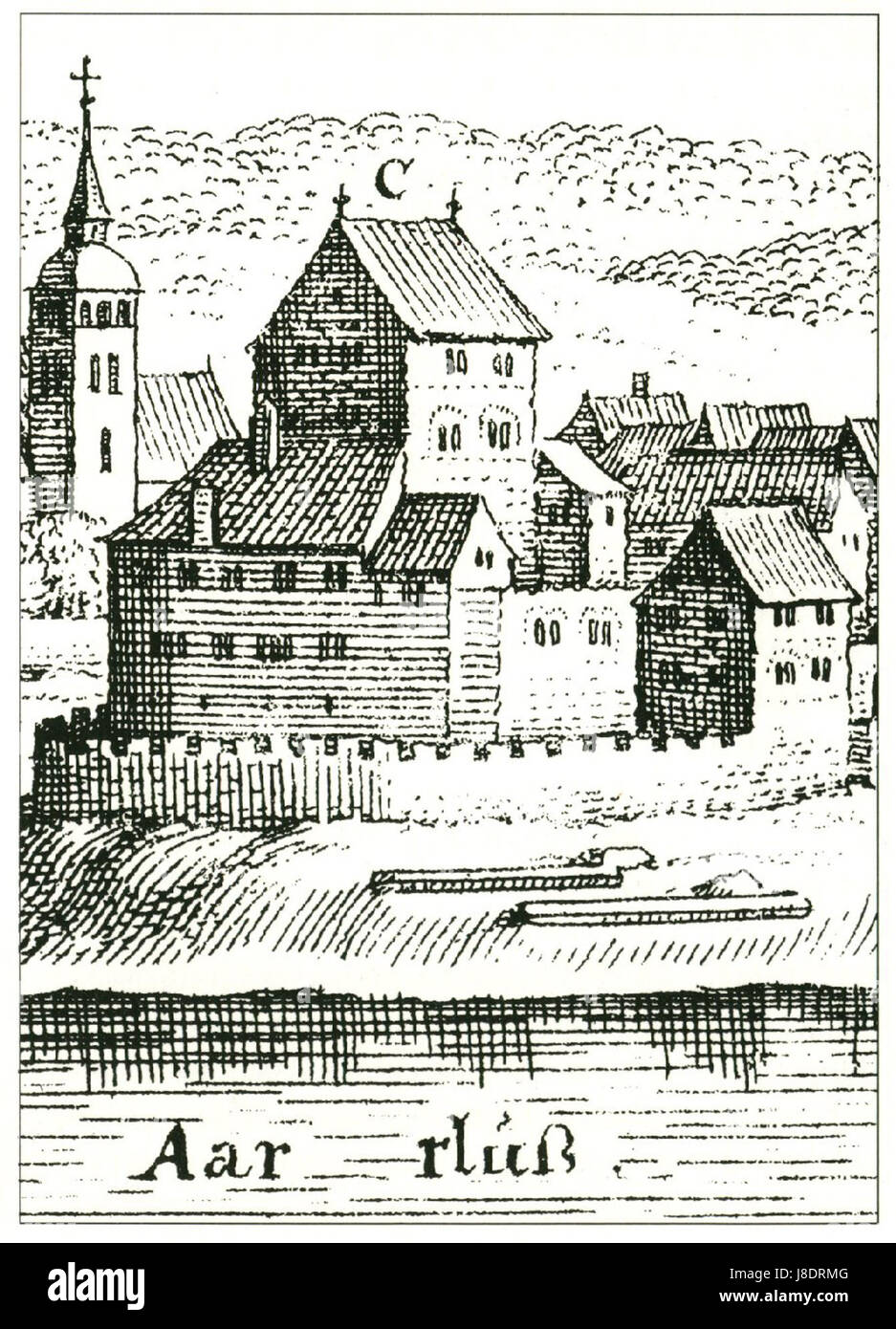 Klingnau Schloss Marian 17 Jahrhundert Foto Stock