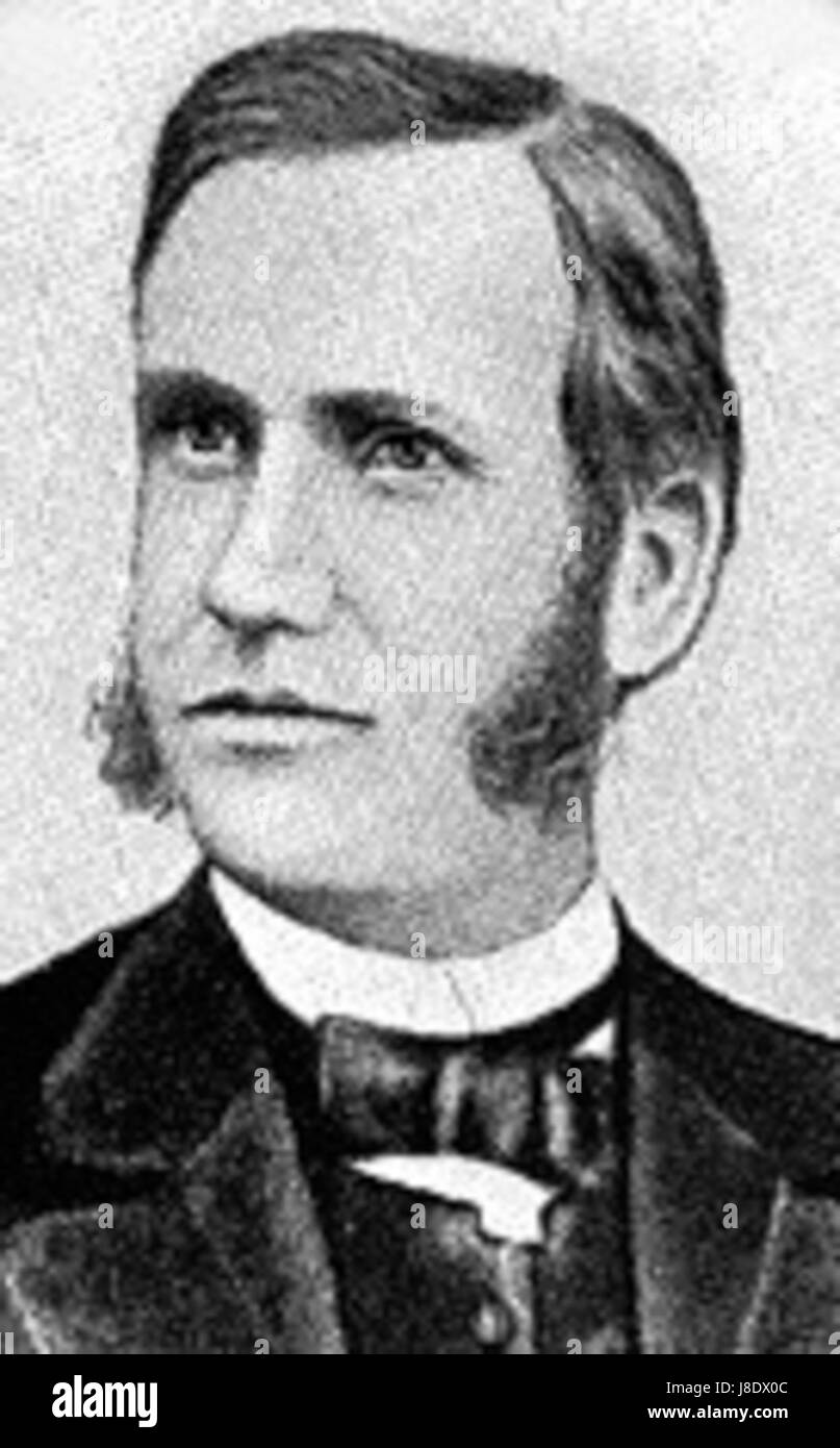 Marcus Whitman era un medico e missionario americano noto per il suo ruolo nell'insediamento dell'Occidente americano. Giocò un ruolo chiave nella storia dell'Oregon Trail e nella fondazione della Whitman Mission nell'attuale Washington. Foto Stock