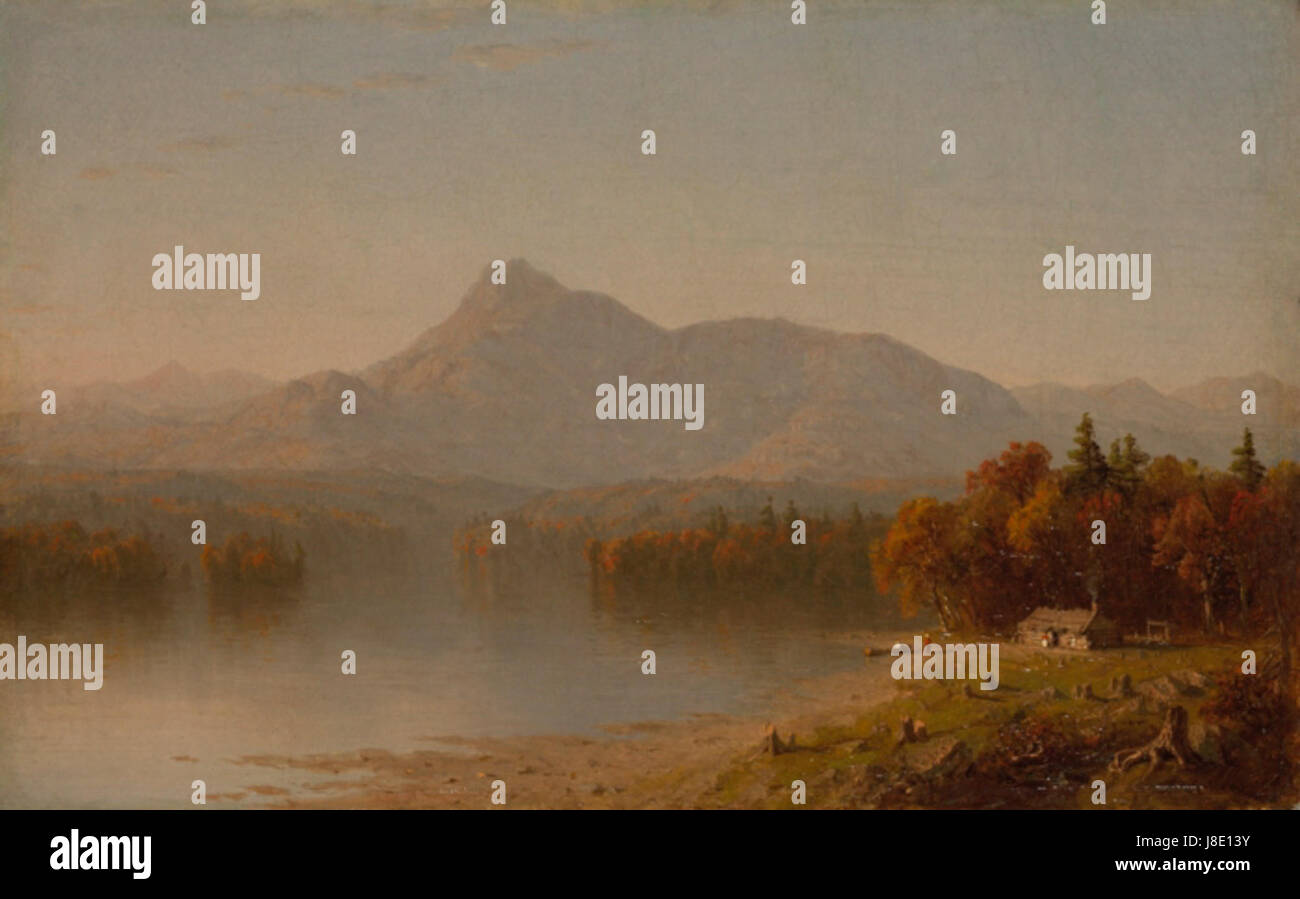 Paesaggio di montagna da Sanford Robinson Gifford Foto Stock