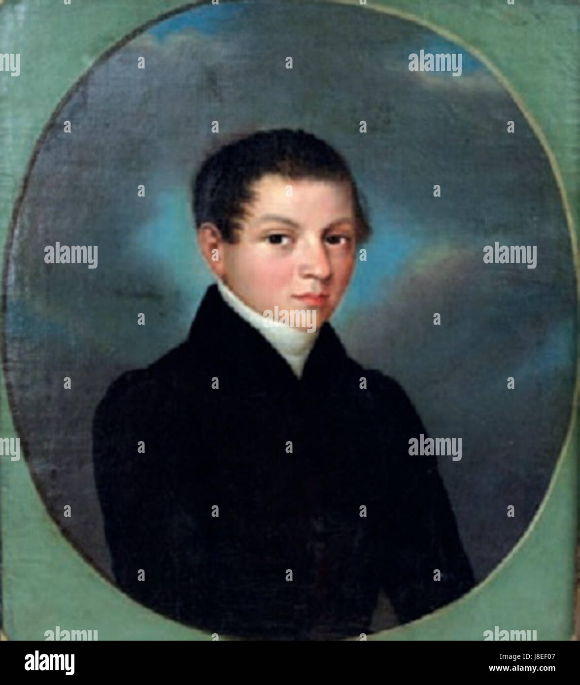 Hakob Hovnatanian era un rinomato pittore armeno noto per i suoi ritratti realistici e le raffigurazioni della vita armena. Le sue opere sono una parte importante della storia artistica armena. Foto Stock