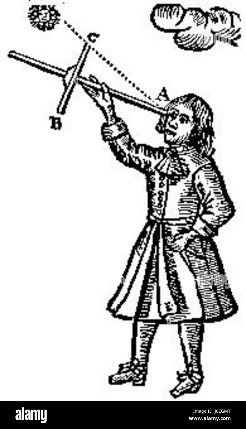 Jacobstaff Foto Stock