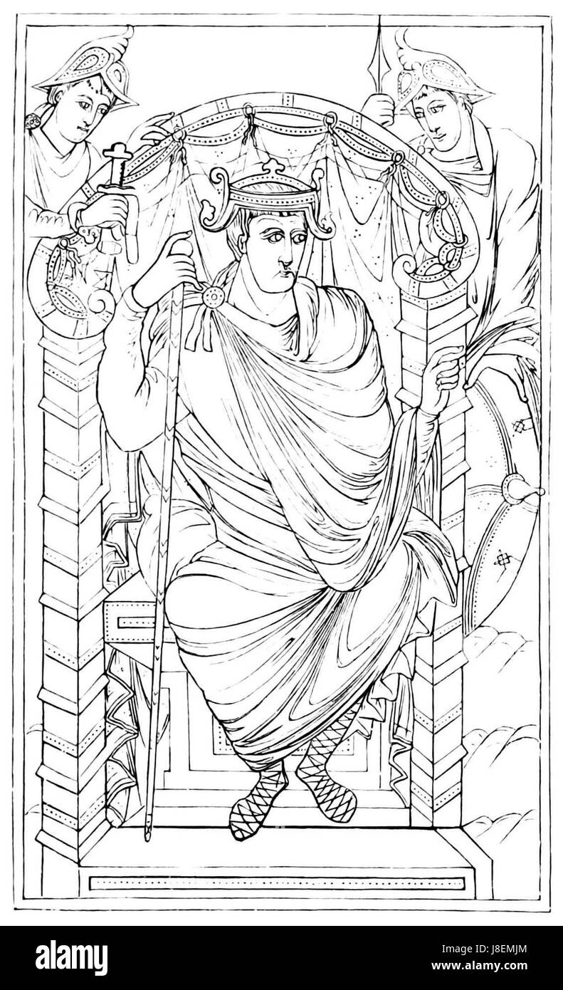 Manoscritti miniati (Middleton) figura14 Foto Stock