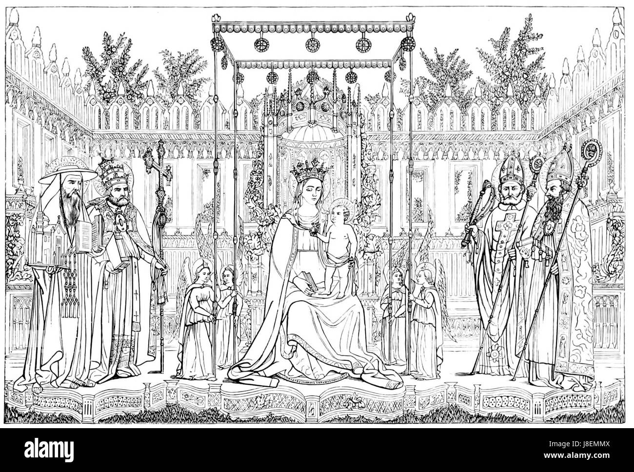 Manoscritti miniati (Middleton) figura51 Foto Stock