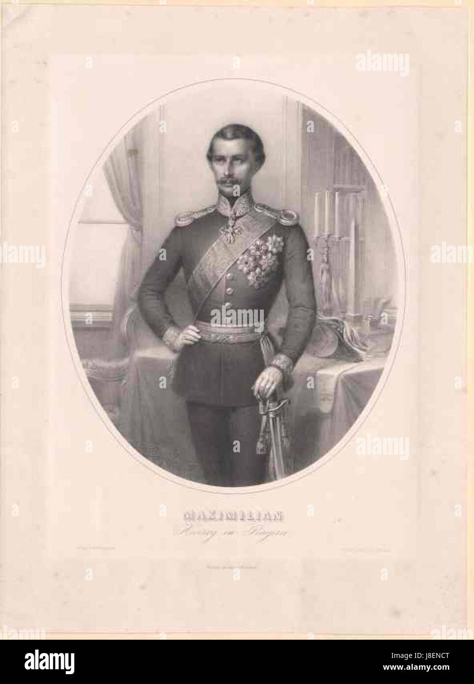 Max, duca in Baviera, era un membro della famiglia reale bavarese, noto per i suoi contributi all'arte, alla cultura e alla conservazione del patrimonio bavarese. Foto Stock