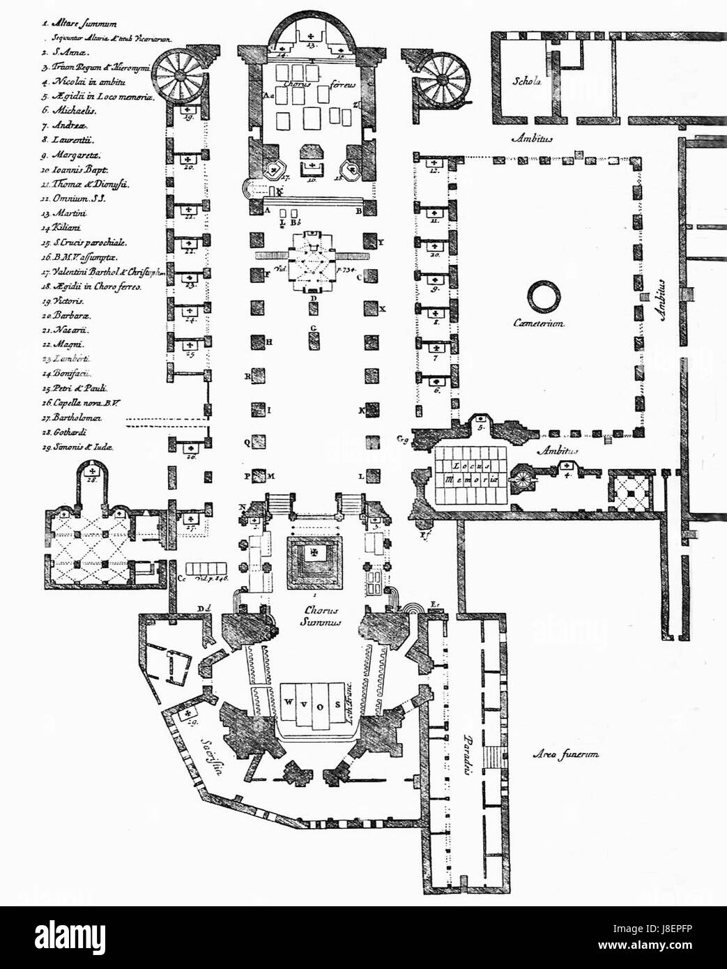 Mainzer Dom Gudenus ha Foto Stock