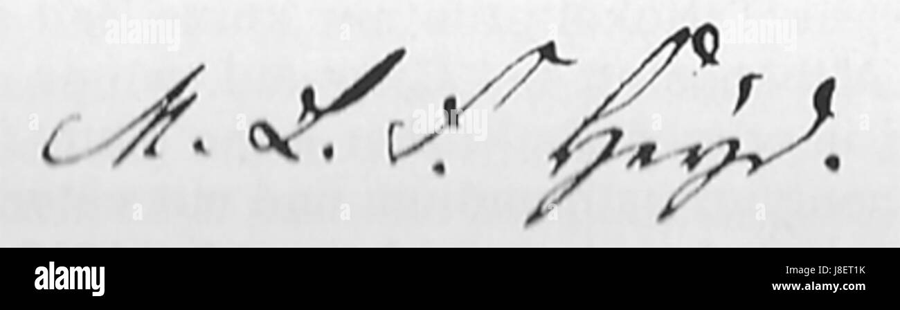 L'immagine intitolata "Heyd Unterschrift Web" si riferisce a una firma o a un documento relativo a un individuo chiamato Heyd. Ulteriori dettagli fornirebbero un contesto per quanto riguarda il suo significato storico. Foto Stock