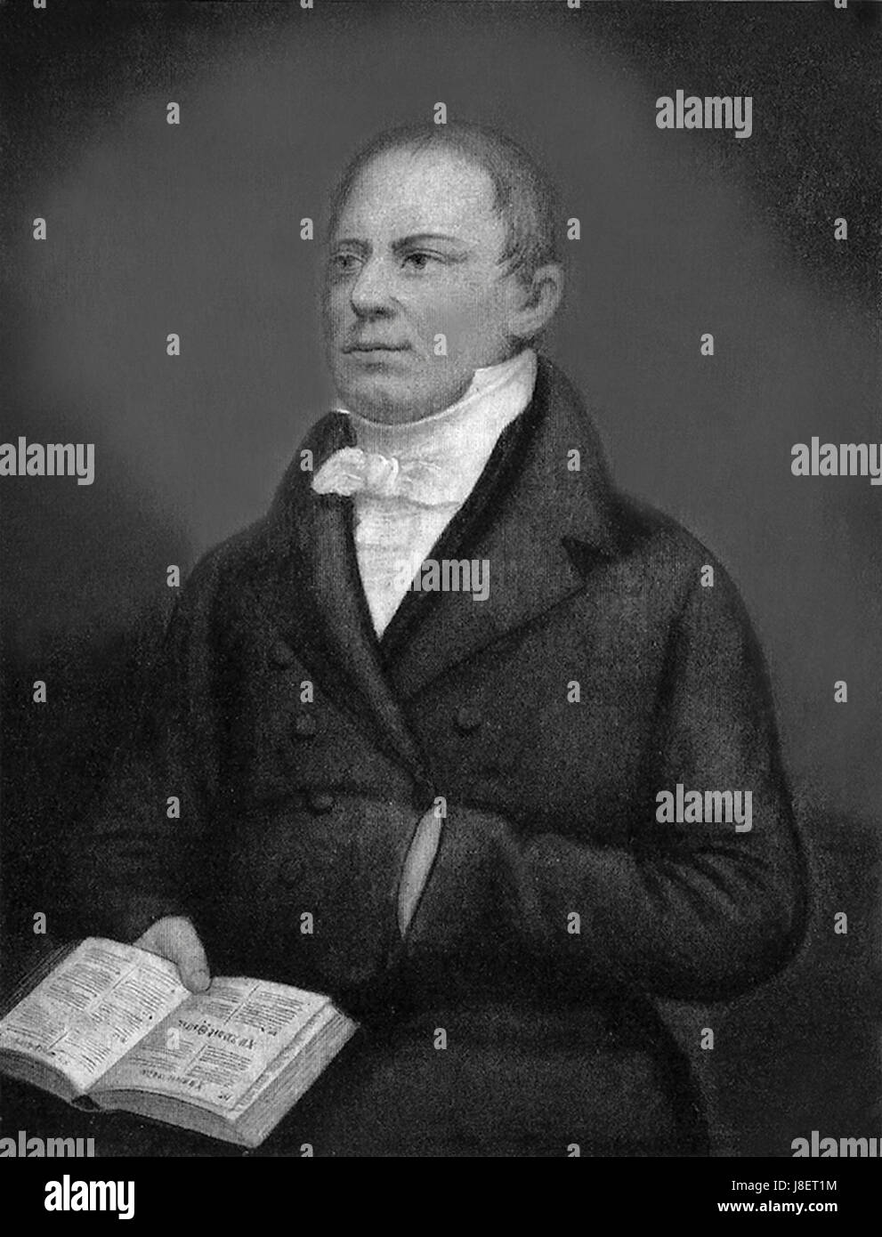 Bild mit Bibel (immagine con Bibbia) si riferisce a un'opera d'arte che probabilmente presenta un tema religioso, combinando rappresentazione visiva con soggetti o testi biblici. L'opera d'arte probabilmente esplora temi della Bibbia usando elementi visivi. Foto Stock