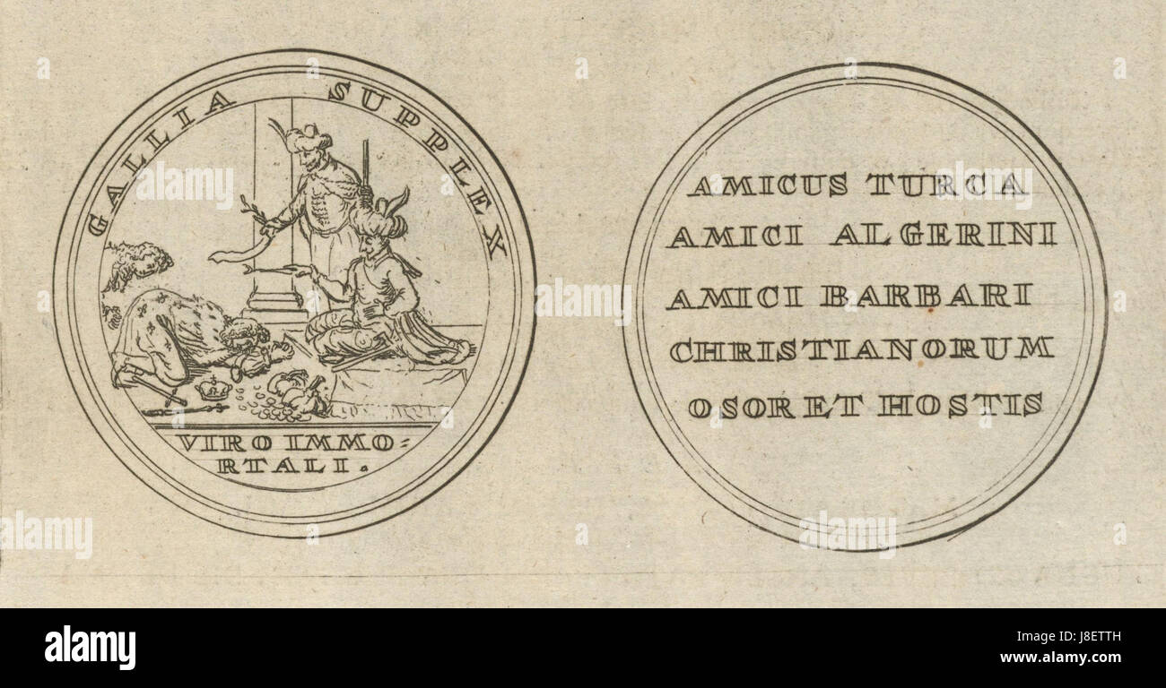 L'Histoire du roy Louis le Grand* è un'opera storica che descrive il regno di Luigi XIV di Francia. Questo dettaglio specifico offre approfondimenti sulla grandezza della monarchia e sugli eventi storici durante il suo governo. Foto Stock