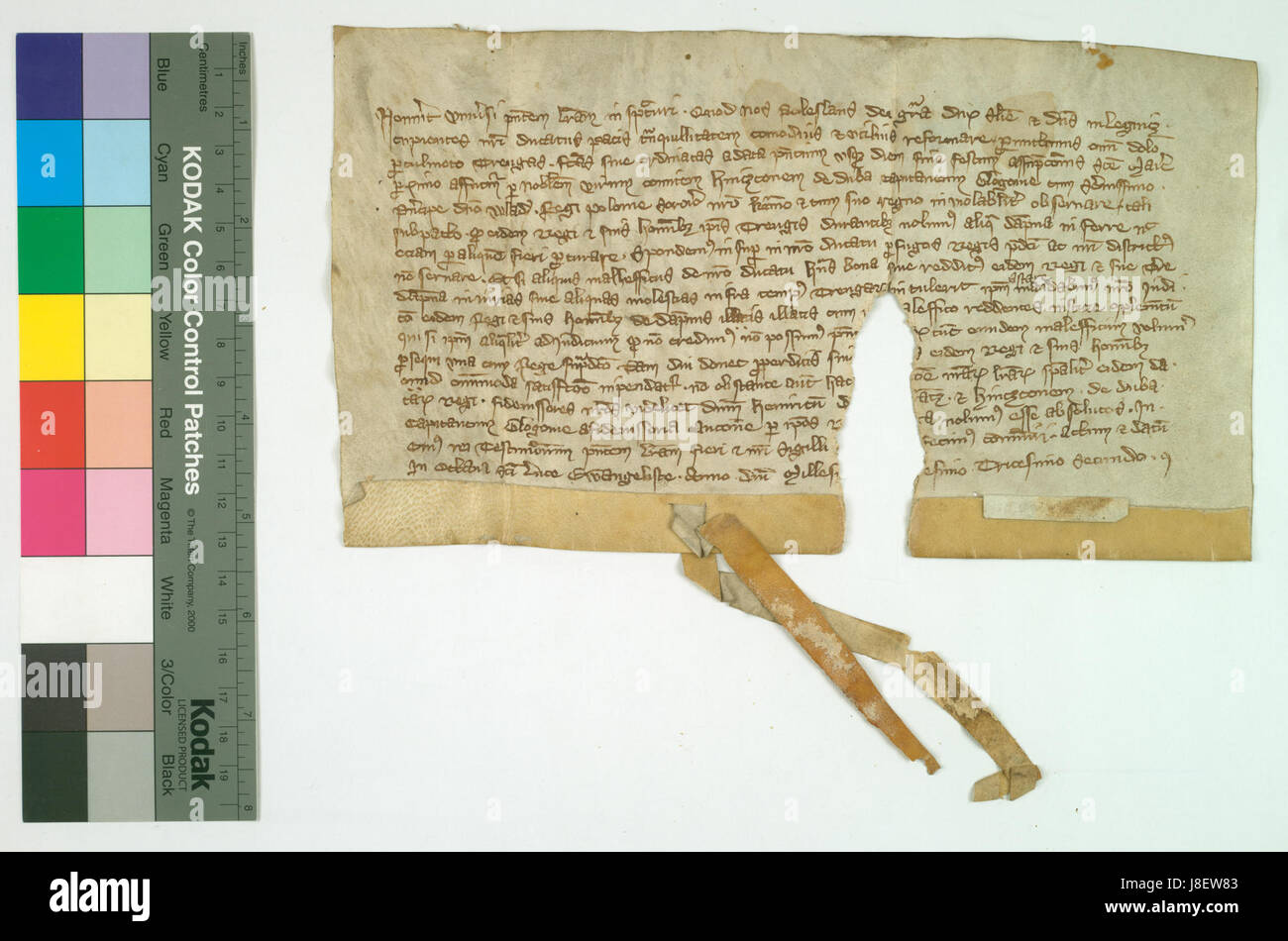 *Książe Bolesław zawiera rozejm z królem Władysławem* si traduce in "il principe Boleslaw fa pace con re Wladyslaw". Questo evento storico si riferisce a un trattato di pace tra i governanti polacchi nel periodo medievale. Foto Stock