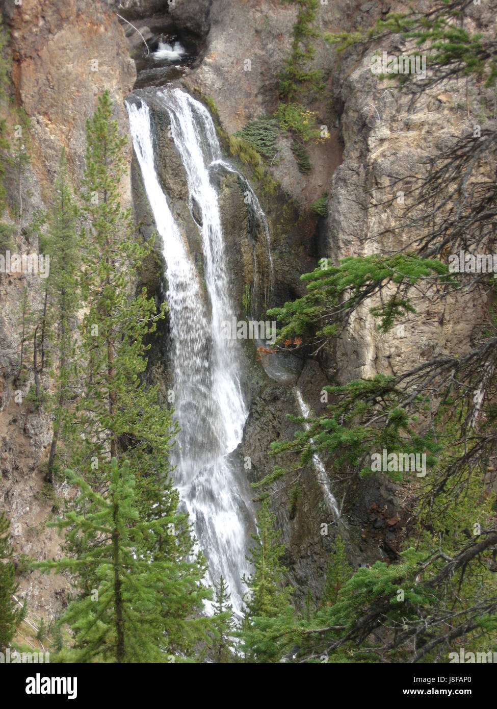 Torre cade, Yellowstone Foto Stock