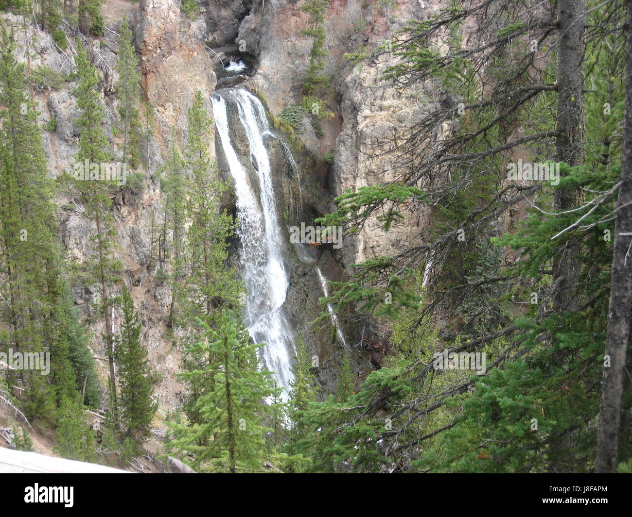 Torre cade, Yellowstone Foto Stock