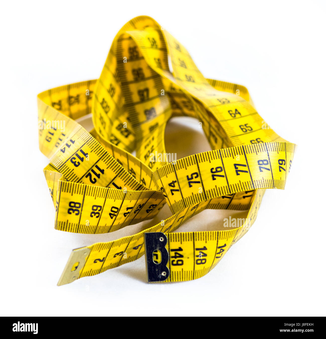 Misurata, sicuri, misurare, dieta, sarto, metro, comparatore, il centimetro,  cucitura Foto stock - Alamy